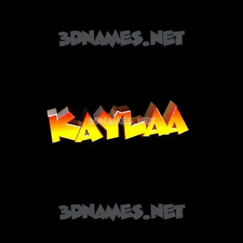 kaylaa in Black Background style - 3D name wallpaper kaylaa in Black Background style - 3D name wallpaper