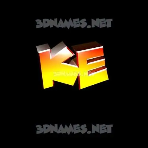 ke in Black Background style - 3D name wallpaper ke in Black Background style - 3D name wallpaper
