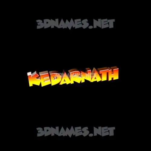 kedarnath in Black Background style - 3D name wallpaper kedarnath in Black Background style - 3D name wallpaper