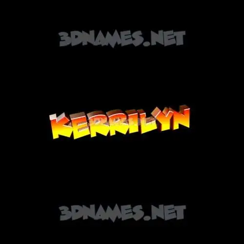 kerrilyn in Black Background style - 3D name wallpaper kerrilyn in Black Background style - 3D name wallpaper