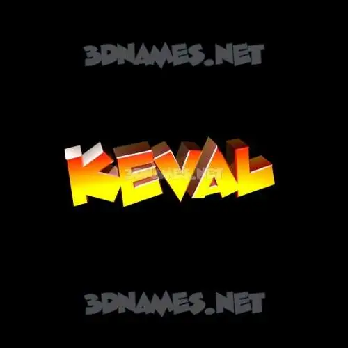 keval in Black Background style - 3D name wallpaper keval in Black Background style - 3D name wallpaper