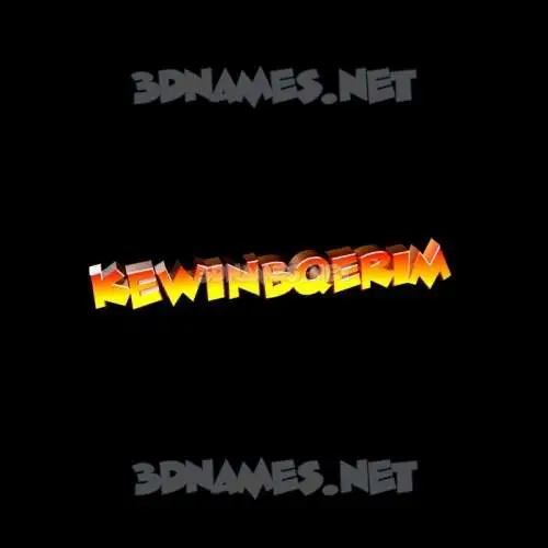 kewinbqerim in Black Background style - 3D name wallpaper kewinbqerim in Black Background style - 3D name wallpaper