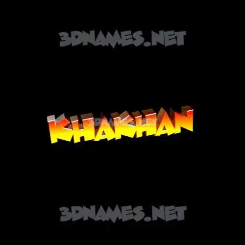 khakhan in Black Background style - 3D name wallpaper khakhan in Black Background style - 3D name wallpaper
