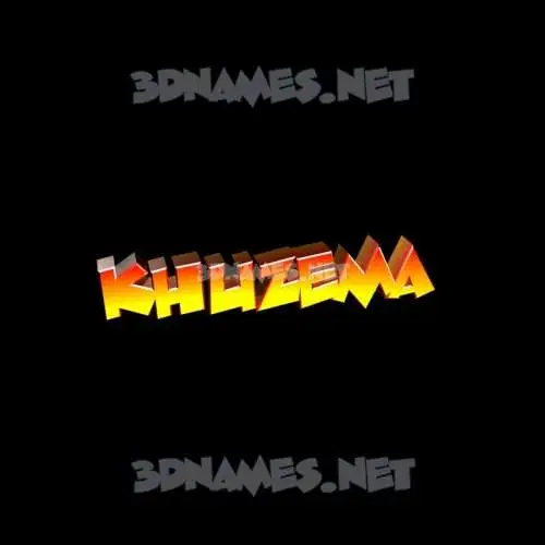 khuzema in Black Background style - 3D name wallpaper khuzema in Black Background style - 3D name wallpaper