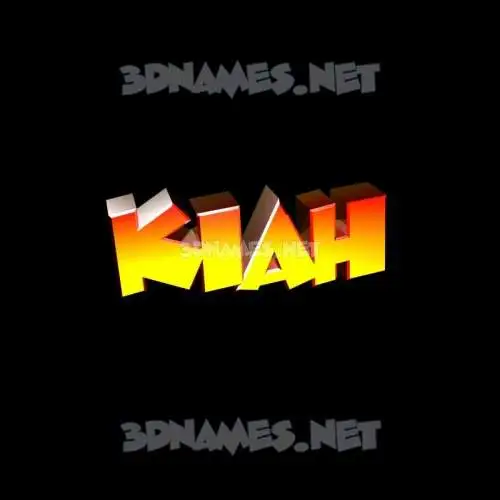kiah in Black Background style - 3D name wallpaper kiah in Black Background style - 3D name wallpaper