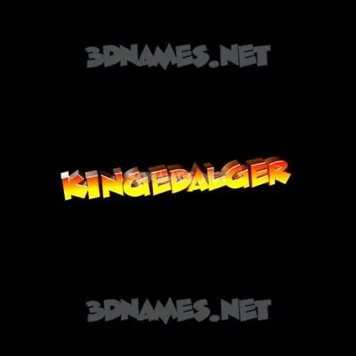 kingedalger in Black Background style - 3D name wallpaper kingedalger in Black Background style - 3D name wallpaper