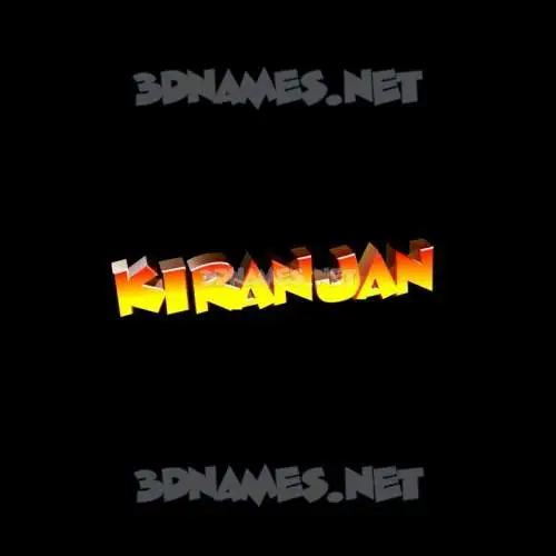 kiranjan in Black Background style - 3D name wallpaper kiranjan in Black Background style - 3D name wallpaper