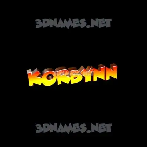 korbynn in Black Background style - 3D name wallpaper korbynn in Black Background style - 3D name wallpaper