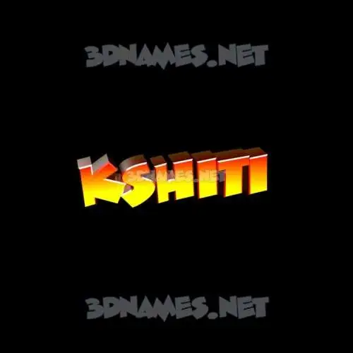 kshiti in Black Background style - 3D name wallpaper kshiti in Black Background style - 3D name wallpaper