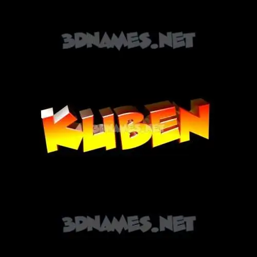kuben in Black Background style - 3D name wallpaper kuben in Black Background style - 3D name wallpaper