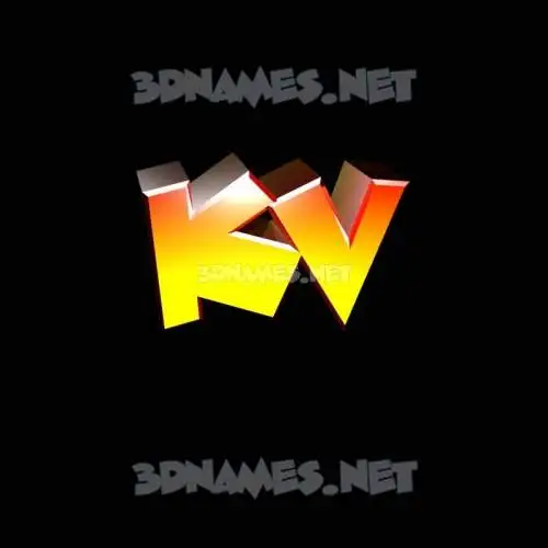 kv in Black Background style - 3D name wallpaper kv in Black Background style - 3D name wallpaper