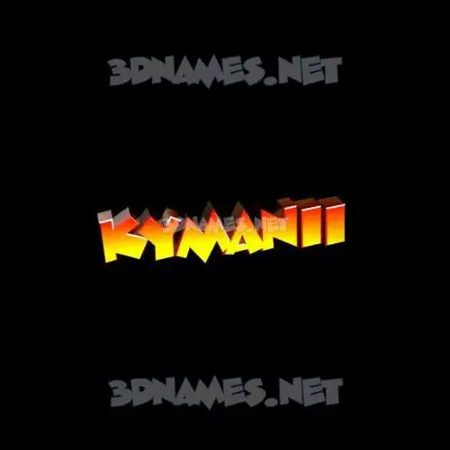 kymanii in Black Background style - 3D name wallpaper kymanii in Black Background style - 3D name wallpaper