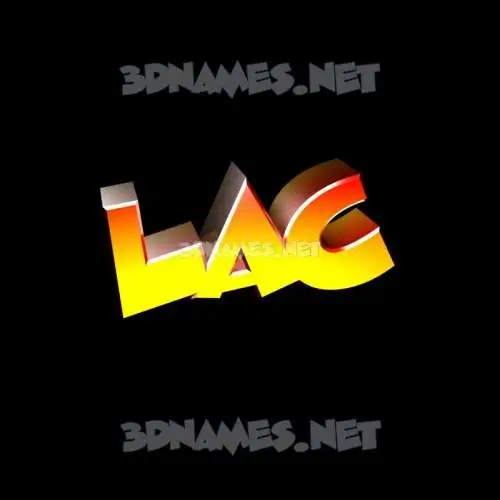 lac in Black Background style - 3D name wallpaper lac in Black Background style - 3D name wallpaper