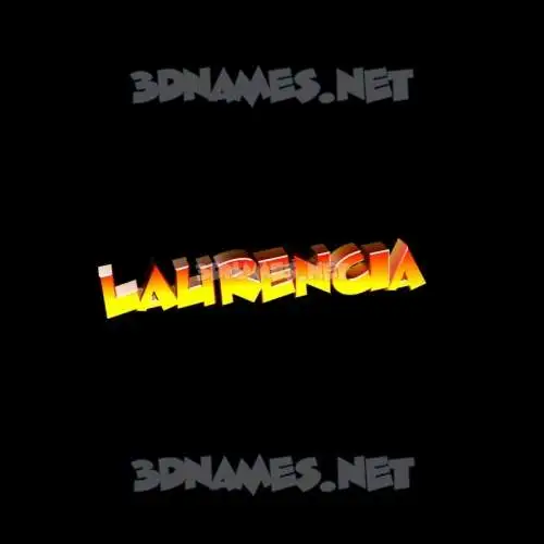 laurencia in Black Background style - 3D name wallpaper laurencia in Black Background style - 3D name wallpaper