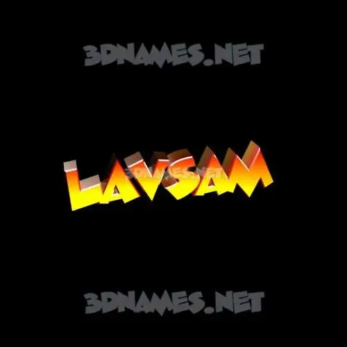 lavsam in Black Background style - 3D name wallpaper lavsam in Black Background style - 3D name wallpaper