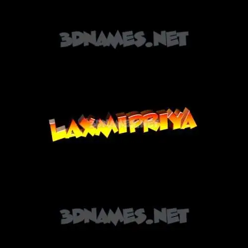 laxmipriya in Black Background style - 3D name wallpaper