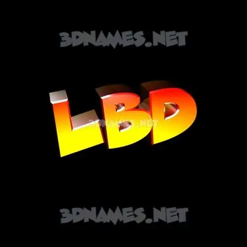 lbd in Black Background style - 3D name wallpaper lbd in Black Background style - 3D name wallpaper