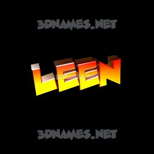 leen in Black Background style - 3D name wallpaper leen in Black Background style - 3D name wallpaper