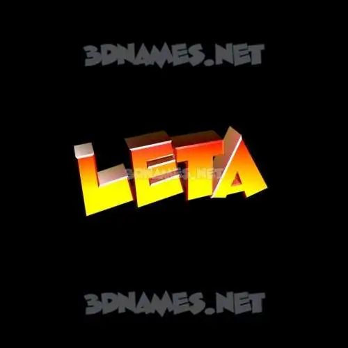 leta in Black Background style - 3D name wallpaper leta in Black Background style - 3D name wallpaper