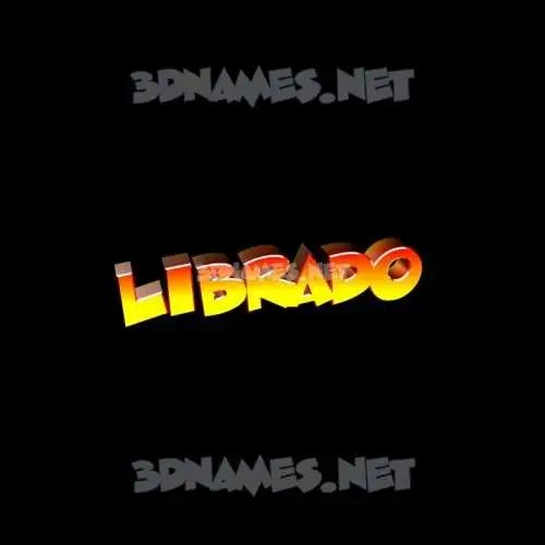 librado in Black Background style - 3D name wallpaper librado in Black Background style - 3D name wallpaper
