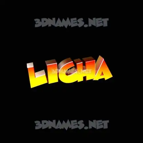 licha in Black Background style - 3D name wallpaper licha in Black Background style - 3D name wallpaper