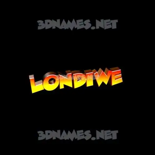 londiwe in Black Background style - 3D name wallpaper londiwe in Black Background style - 3D name wallpaper