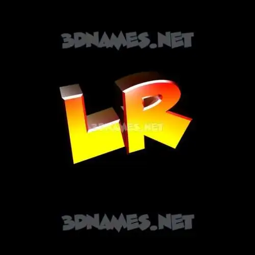 lr in Black Background style - 3D name wallpaper lr in Black Background style - 3D name wallpaper