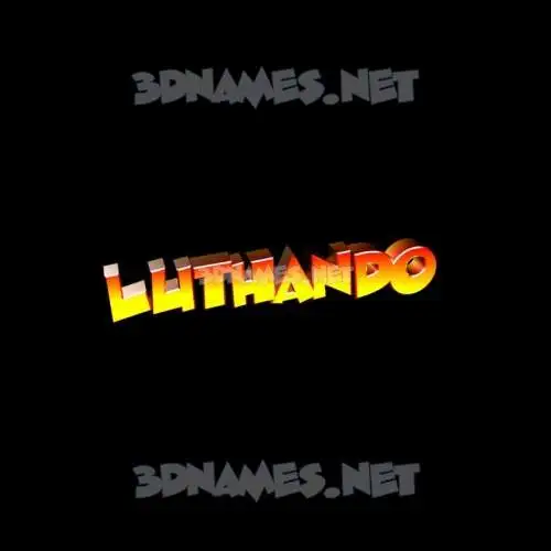 luthando in Black Background style - 3D name wallpaper luthando in Black Background style - 3D name wallpaper