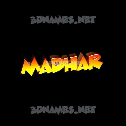 madhar in Black Background style - 3D name wallpaper madhar in Black Background style - 3D name wallpaper