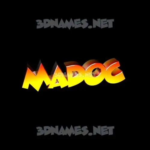 madoc in Black Background style - 3D name wallpaper madoc in Black Background style - 3D name wallpaper