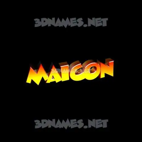 maicon in Black Background style - 3D name wallpaper maicon in Black Background style - 3D name wallpaper