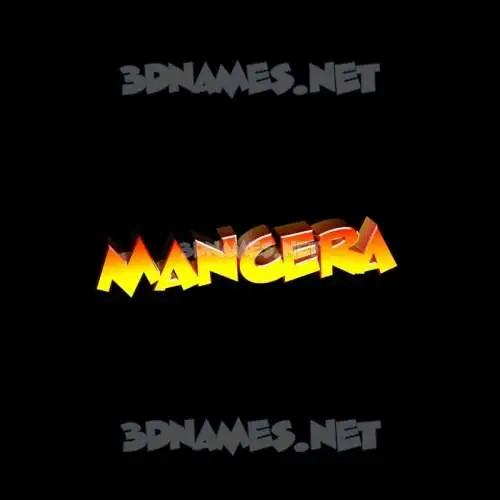 mancera in Black Background style - 3D name wallpaper mancera in Black Background style - 3D name wallpaper
