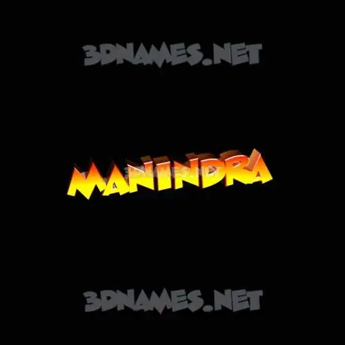 manindra in Black Background style - 3D name wallpaper