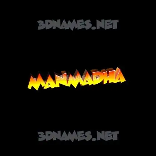 manmadha in Black Background style - 3D name wallpaper manmadha in Black Background style - 3D name wallpaper