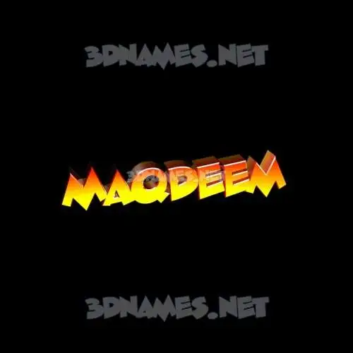 maqdeem in Black Background style - 3D name wallpaper maqdeem in Black Background style - 3D name wallpaper