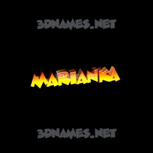marianka in Black Background style - 3D name wallpaper marianka in Black Background style - 3D name wallpaper