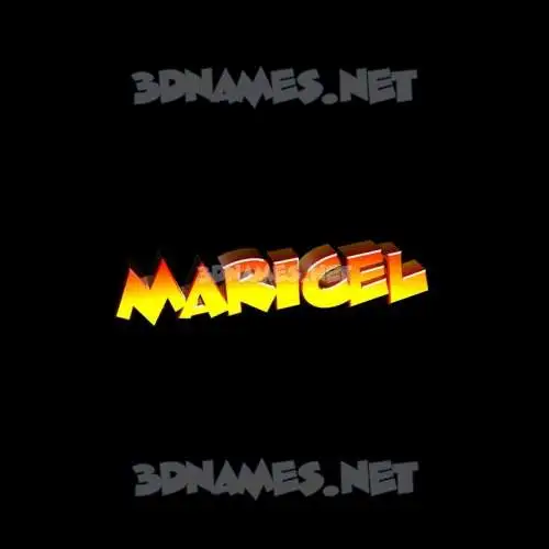 maricel in Black Background style - 3D name wallpaper maricel in Black Background style - 3D name wallpaper