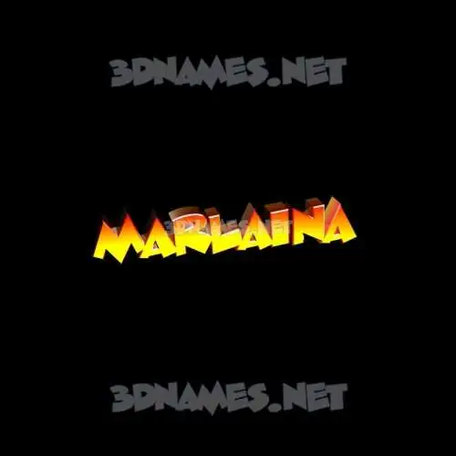 marlaina in Black Background style - 3D name wallpaper marlaina in Black Background style - 3D name wallpaper