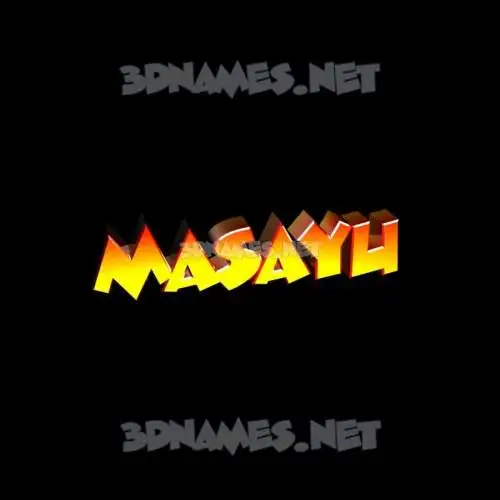 masayu in Black Background style - 3D name wallpaper masayu in Black Background style - 3D name wallpaper