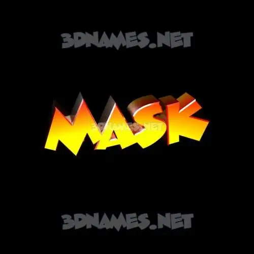 mask in Black Background style - 3D name wallpaper mask in Black Background style - 3D name wallpaper