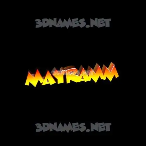 mayramm in Black Background style - 3D name wallpaper mayramm in Black Background style - 3D name wallpaper