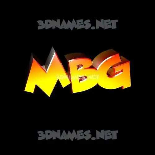 mbg in Black Background style - 3D name wallpaper mbg in Black Background style - 3D name wallpaper