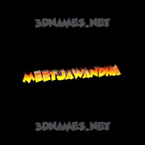 meetjawandha in Black Background style - 3D name wallpaper meetjawandha in Black Background style - 3D name wallpaper