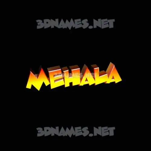 mehala in Black Background style - 3D name wallpaper mehala in Black Background style - 3D name wallpaper
