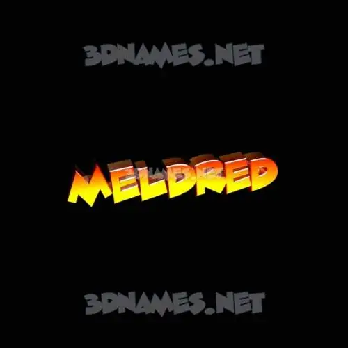 meldred in Black Background style - 3D name wallpaper meldred in Black Background style - 3D name wallpaper