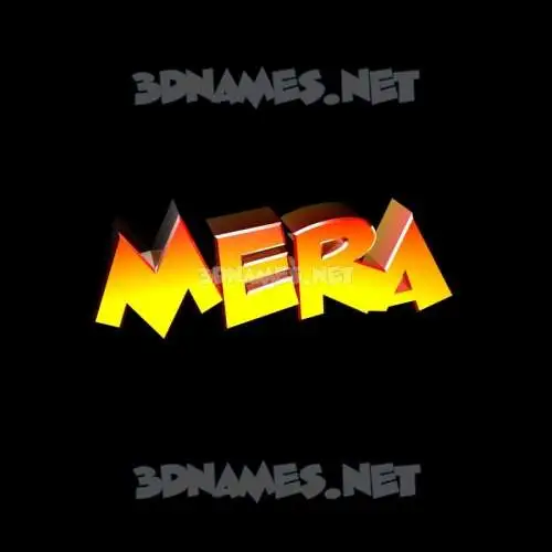 mera in Black Background style - 3D name wallpaper mera in Black Background style - 3D name wallpaper