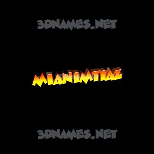 mianimtiaz in Black Background style - 3D name wallpaper mianimtiaz in Black Background style - 3D name wallpaper