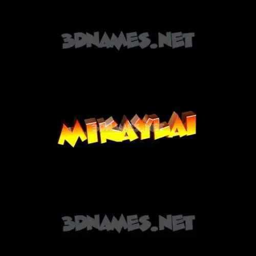 mikaylai in Black Background style - 3D name wallpaper mikaylai in Black Background style - 3D name wallpaper