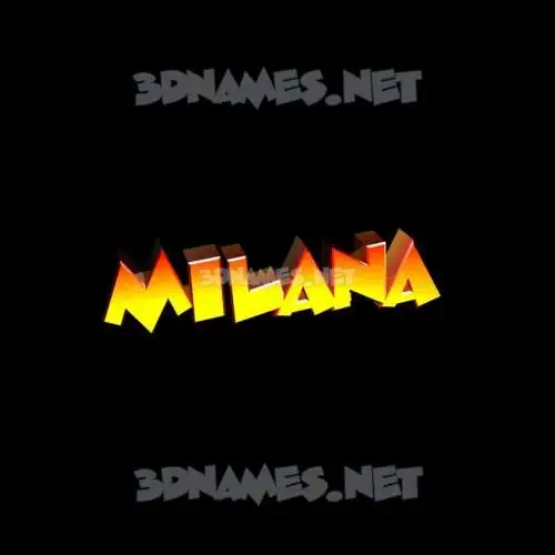 milana in Black Background style - 3D name wallpaper milana in Black Background style - 3D name wallpaper