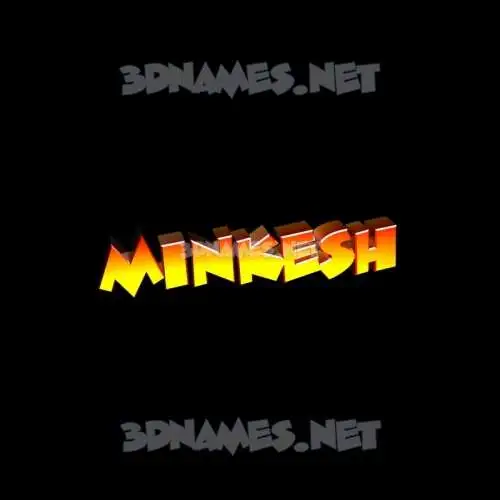minkesh in Black Background style - 3D name wallpaper minkesh in Black Background style - 3D name wallpaper